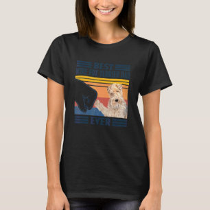 T-shirt Meilleur Fil Renard Terrier Papa Jamais Chien Père