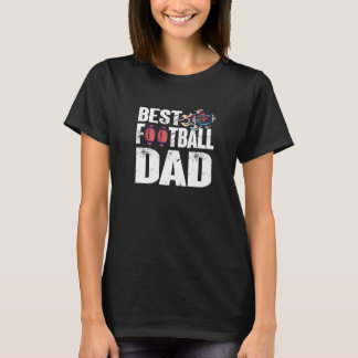 T-shirt Meilleur Football Papa Football Américain