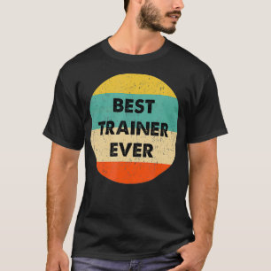 T-shirt Meilleur formateur jamais