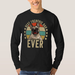 T-shirt Meilleur Français Papa Jamais Papa Français Chien