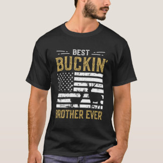 T-shirt Meilleur Frère Buckin Jamais Drôle Cadeau Deer Hun