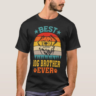 T-shirt Meilleur FRÈRE CHIEN jamais Vintage