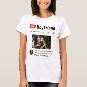 T-shirt Meilleur Garçon Drôle Jamais Résultat De Recherche