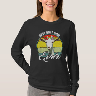 T-shirt Meilleur goat Maman Ever Retro Vintage Goat Maman