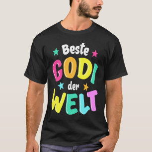 T-shirt Meilleur Godi dans le Monde Godmère