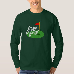 T-shirt Meilleur Golf GIf Idée  Funny Gone Golfing