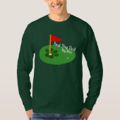 T-shirt Meilleur Golf Lover Chien Papa Golf Cadeau (Devant)