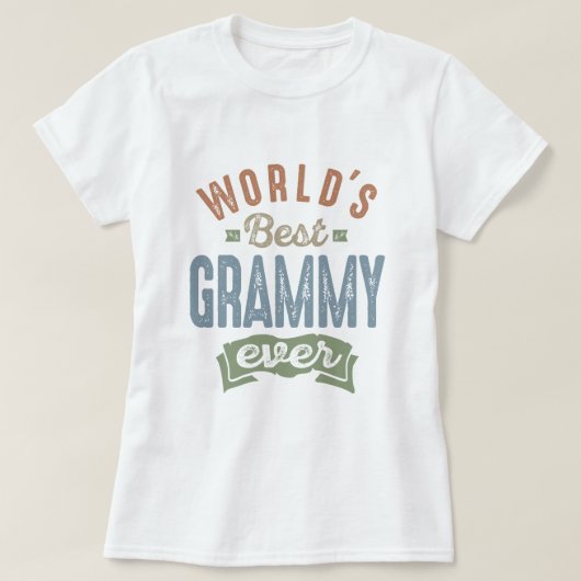 T-shirt Meilleur Grammy (Design devant)