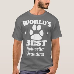 T-shirt Meilleur grand Amoureux des chiens Rottweiler du m