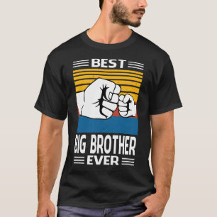 T-shirt Meilleur GRAND FRÈRE Jamais Fête des pères Vintage