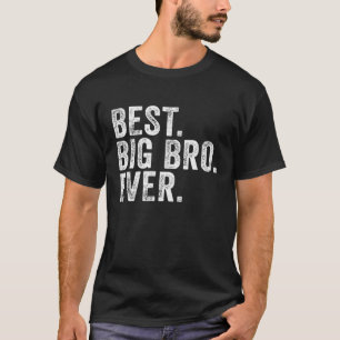 T-shirt Meilleur Grand Frère Jamais Frère Aîné Anniversair