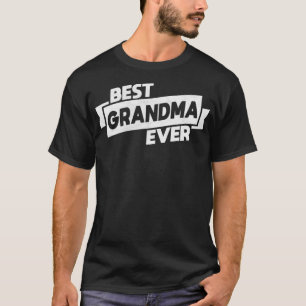 T-shirt Meilleur Grand-Mère Jamais Grand-Mère Numéro 1 Nan