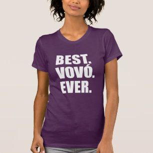 T-shirt Meilleur grand-mère portugais jamais vu de Vovo (E