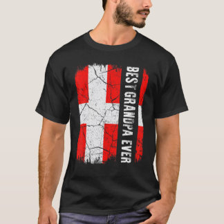 T-shirt Meilleur grand-père danois Jamais Danemark Fête de