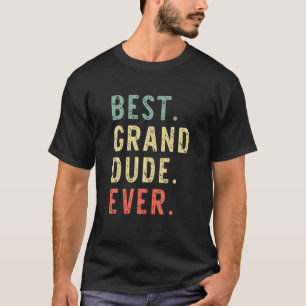 T-shirt Meilleur Grand-Père Drôle Ever Rétro Fête des Père