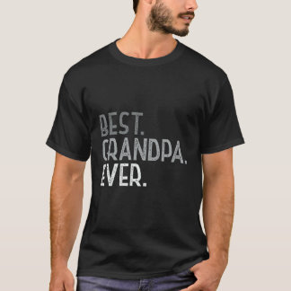 T-shirt Meilleur Grand-Père Jamais De Grand-Enfants Grand-