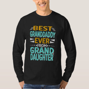 T-shirt Meilleur grand-père Jamais de grand-fille, Moderne