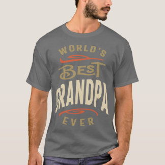 T-shirt Meilleur Grand-Père Jamais Drôle