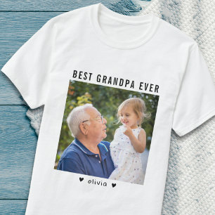 T-shirt Meilleur Grand-Père Jamais Grand-Père Et Grand-Enf