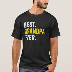 T-shirt Meilleur Grand-Père Jamais Grand-Père Fête des Pèr