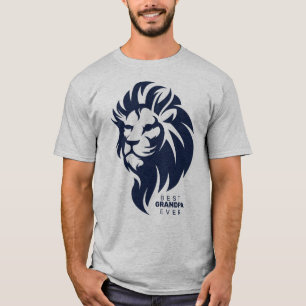 T-shirt Meilleur Grand-Père Jamais, Lion, Fête des pères