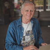 T-shirt Meilleur grand-père jamais photo collage texte per