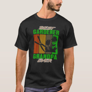 T-shirt Meilleur Grand-Père Jardinier Jardinage Paysagiste