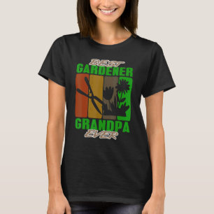 T-shirt Meilleur Grand-Père Jardinier Jardinage Paysagiste