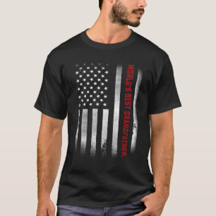 T-shirt Meilleur grand-père masculin au monde Fête des pèr