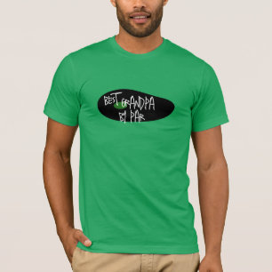 T-shirt Meilleur grand-père, papa par Custom Modern Golfer