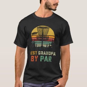 T-shirt Meilleur Grand-Père Par Par Fête des pères Frisbee