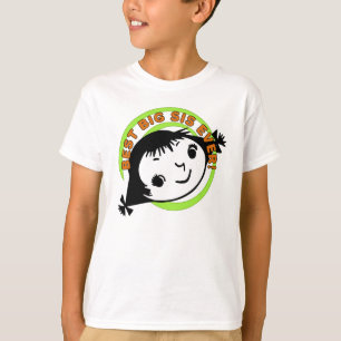 T-shirt Meilleur Grand Sis Rétro