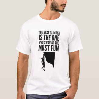 T-shirt Meilleur Grimpeur - S'amuser le Plus