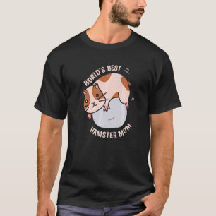 T-shirt Meilleur Hamster Maman Cute Hamsters Animal