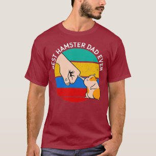 T-shirt Meilleur Hamster Papa Jamais