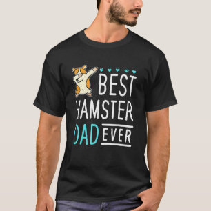 T-shirt Meilleur Hamster Papa Jamais Dabler Père Jour Hams