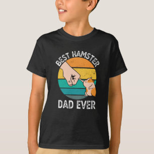 T-shirt Meilleur Hamster Papa Jamais Funny Hamster Propri