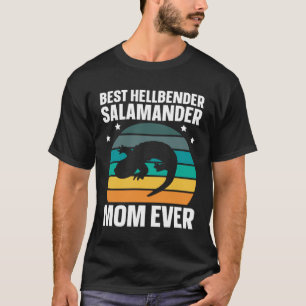 T-shirt Meilleur Hellbender Salamander Maman Biologiste Re