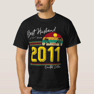 T-shirt Meilleur Husman Mariage Anniversaire Cadeaux Mari