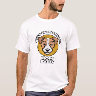T-shirt Meilleur Jack Russel Maman Jamais