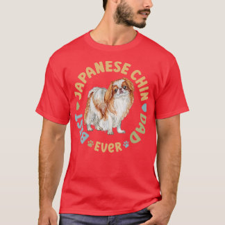 T-shirt Meilleur Japonais Chat Papa Jamais