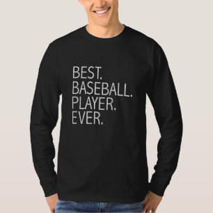 T-shirt Meilleur joueur de baseball de tous les temps rec