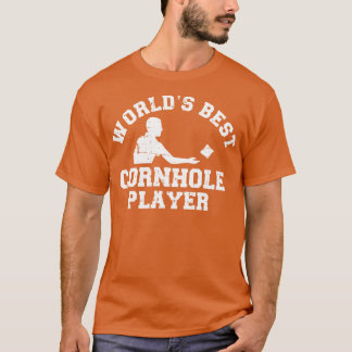 T-shirt Meilleur joueur de cornhole