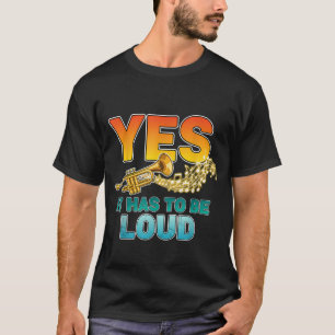 T-shirt Meilleur joueur de trompette Art pour trompettiste