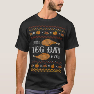 T-shirt Meilleur Jour De Jeu Jamais Vilain Gymne De Noël M