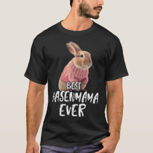 T-shirt Meilleur lapin Mama jamais Rabbit Winter Ski Rabbi