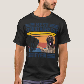 T-shirt Meilleur Léonard Papa Ever Vintage Father Day Chri