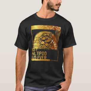 T-shirt Meilleur Maltipoo Papa Ever chien père pour hommes