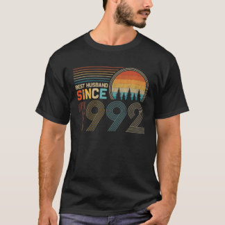 T-shirt Meilleur Mari Depuis 1992 Mignonne 30E Mariage Ann