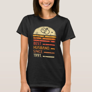T-shirt Meilleur mari depuis la fête des pères vintage r